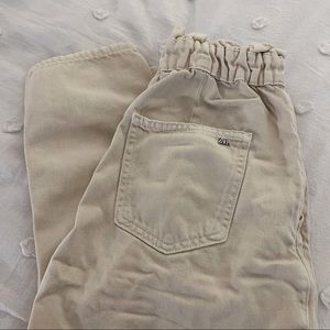 Zara Baggy Paperbag Jeans